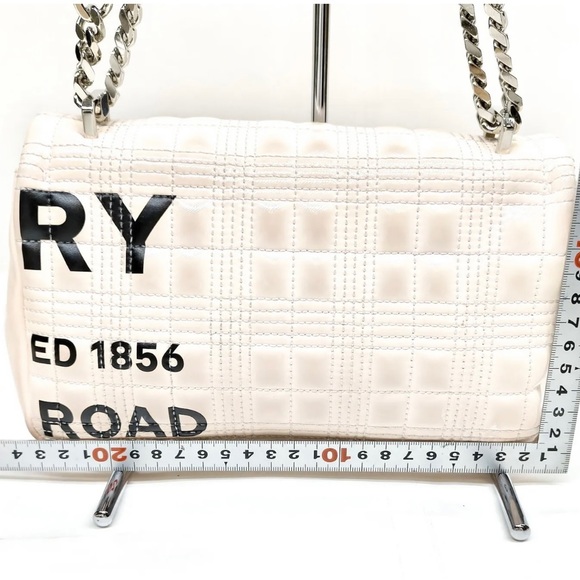 Burberry Lola Shoulder Bag Quilted Printed Coated Canvas Small - Picture 2 of 7
